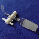 24/40 Flow Control Inlet Adapter with PTFE Teflon plug