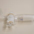 Flow control inlet adapter: 24/40, glass stopcock, bent Flow control inlet adapter: 24/40, glass stopcock, bent