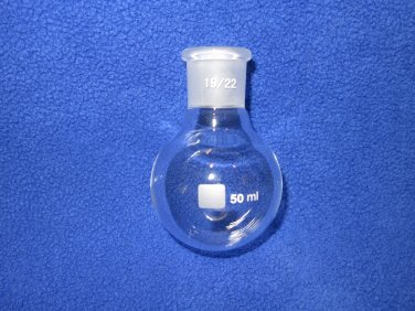 50ml round bottom boiling flask, heavy wall, 19/22
