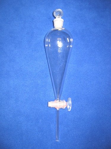 250mL Pear Shaped Separatory Funnel
