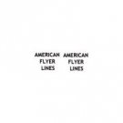AMERICAN FLYER LINES STICKER GILBERT TRAINS