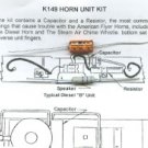 HORN REPAIR KIT for GILBERT AMERICAN FLYER TRAINS