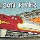 SANTA FE/STEAM BILLBOARD STICKER for AMERICAN FLYER TRAINS GILBERT