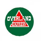 OVERLAND PASS CAR STICKERS for AMERICAN FLYER TRAINS GILBERT