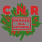 CANADIAN NATIONAL REEFER ADHESIVE STICKER for American Flyer S Gauge Trains