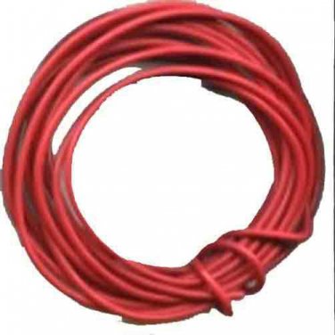 10 Ft. Orange 22 Gauge Stranded Wire for G Gauge Scale Trains