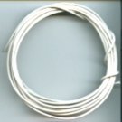 10 Ft. White 22 Gauge Stranded Wire for G Gauge Scale Trains