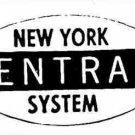 NEW YORK CENTRAL BOX CAR ADHESIVE STICKER for American Flyer S Gauge Trains