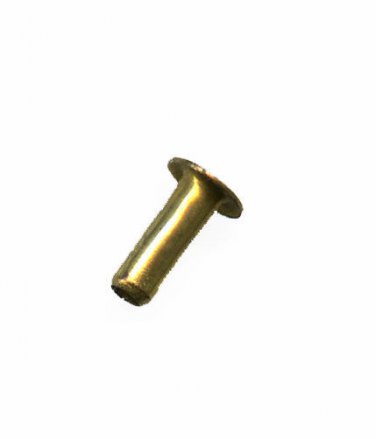 (4) EYELETS 1/8" x 3/8" SE4-12 BRASS O Gauge Trains