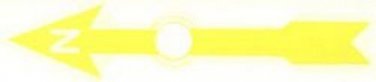 WATER TANK 596 ARROW WATER SETTING DECAL for American Flyer O Gauge Trains