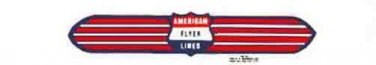 TRANSFORMER WATER SETTING DECAL small for American Flyer S Gauge Trains