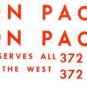 UNION PACIFIC 372 DIESEL WATER SETTING DECAL SET for Made By American Flyer