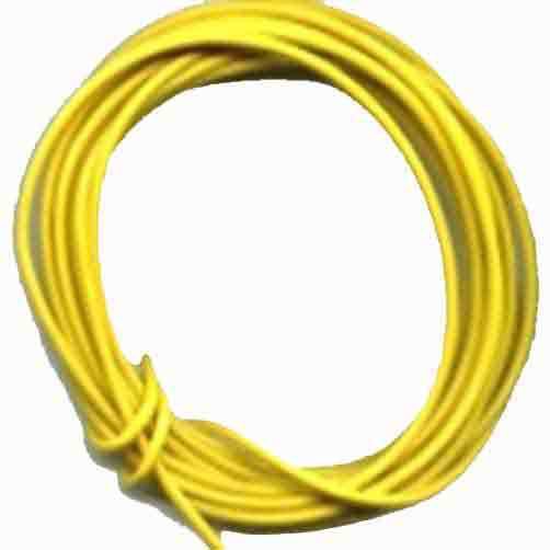 10 Ft. 22 Gauge Stranded HOOK-UP Yellow Wire for American Flyer Trains