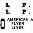 FRANKLIN #40 PASSENGER SELF ADHESIVE STICKERS for American Flyer