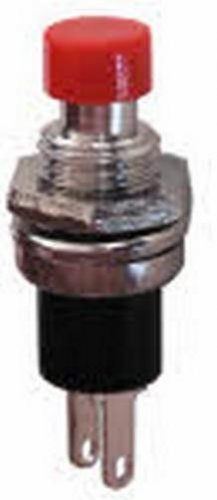 SPST MOMENTARY N.O. RED PUSHBUTTON
