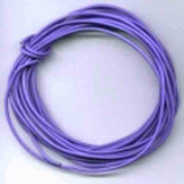 10 Ft. Purple 22 Gauge Stranded HOOK-UP Wire for Standard Gauge Scale Trains
