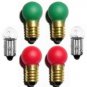 Switch Track BULBS Set 2 ea. 1445 432G 432R for Lionel Marx O O27 Gauge Train