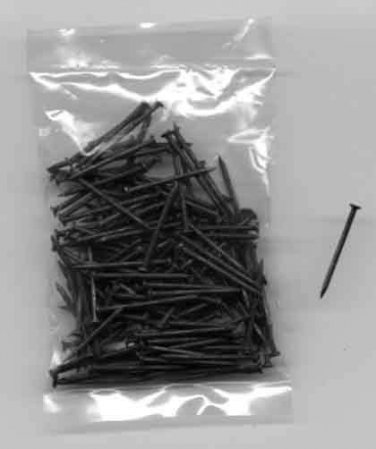 TRACK NAILS BLACK OXIDE FINISH 3/4" Long for G Gauge Trains Parts