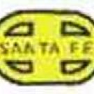 SANTA FE NOSE for American Flyer ALCO DIESEL ADHESIVE STICKER S Gauge Trains