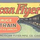 American Flyer Mfg. Co.SET BOX LABEL ADHESIVE STICKER Form 7702 for Trains Parts