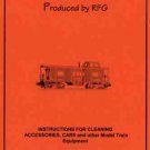 CLEANING MODEL TRAINS BOOKLET N Gauge Trains etc. RFG107A
