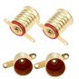 (4)Four Screw-In E10 Lamp Sockets for LIONEL MARX O Gauge Scale Trains