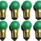 (8) Eight 432G GREEN 18v BULBS for Lionel Marx O O27 Gauge Trains Accessories