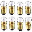 (8) Eight 1449 Clear 14v BULBS for Lionel Marx O O27 Gauge Trains Accessories
