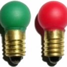 432 Red Green 1 ea BULB for American Flyer Switch Track Controller Trains Parts