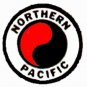 HO N.P. REEFER CAR ADHESIVE BACK STICKER for GILBERT HO/AMERICAN FLYER HO TRAINS