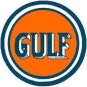 GULF TANK CAR ADHESIVE BACK HO STICKER for GILBERT HO/AMERICAN FLYER HO TRAINS