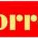 MORRELL ADHESIVE STICKER RED w/YELLOW for GILBERT HO/AMERICAN FLYER HO TRAINS