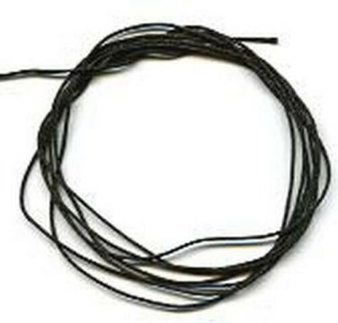 5FT BLACK BRAIDED STRING CRANE CAR for GILBERT American Flyer HO Gauge Trains