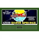 LIONEL STYLE BILLBOARD GLOSSY INSERT FLORIDA'S SILVER SPRINGS