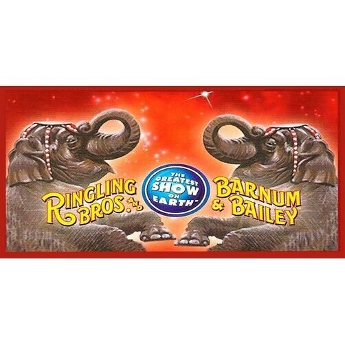 AMERICAN FLYER RINGLING #2 ADHESIVE WHISTLE BILLBOARD STICKER 577