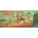 AMERICAN FLYER The CIRCUS TRAIN ADHESIVE WHISTLE BILLBOARD STICKER for 577 etc.