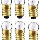Six(6) 1447 Clear 18v BULBS for American Flyer/Lionel etc. Trains Parts