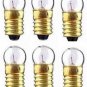 Six(6) 1447 Clear 18v BULBS for American Flyer/Lionel etc. Trains Parts