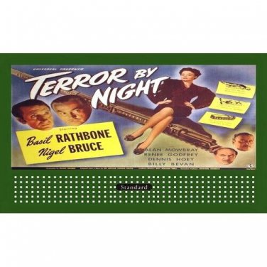 LIONEL STYLE BILLBOARD INSERT TERROR BY NIGHT & AMERICAN FLYER