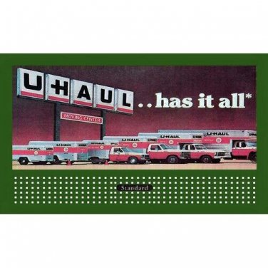 LIONEL STYLE BILLBOARD INSERT UHAUL & AMERICAN FLYER