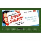 LIONEL STYLE BILLBOARD INSERT SEEING FLORIDA'S SILVER SPRINGS & AMERICAN FLYER