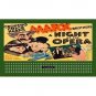 BILLBOARD THEME INSERT A NIGHT AT THE OPERA MARX BROS Lionel Trains 310 Holder