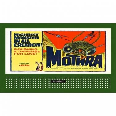 BILLBOARD THEME INSERT MOTHRA FITS Lionel Trains 310 Holder