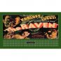 BILLBOARD THEME INSERT The RAVEN- Karloff, Lugosi Lionel Trains Fits 310 Holder