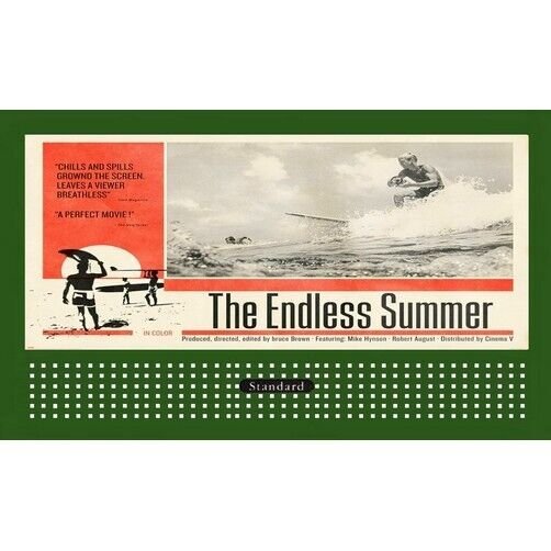 BILLBOARD THEME INSERT THE ENDLESS SUMMER FITS Lionel Trains 310 Holder