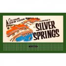 SILVER SPRINGS NEW LOOK BILLBOARD INSERT LIONEL Compatible 310 /American Flyer SILVER SPRINGS NEW LOOK BILLBOARD INSERT LIONEL Compatible 310 /American Flyer