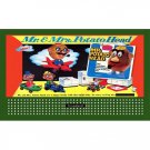 Mr. & Mrs. POTATO HEAD BILLBOARD INSERT LIONEL Compatible 310/American Flyer