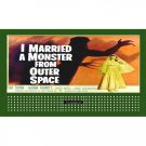 I MARRIED A MONSTER FROM SPACE BILLBOARD INSERT for LIONEL 310 & AMERICAN FLYER
