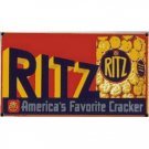PLASTICVILLE BILLBOARD INSERT RITZ CRACKERS SIGN CARD LIONEL & AMERICAN FLYER PLASTICVILLE BILLBOARD INSERT RITZ CRACKERS SIGN CARD LIONEL & AMERICAN FLYER