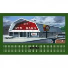 RED BARN BILLBOARD INSERT for LIONEL 310 & AMERICAN FLYER RED BARN BILLBOARD INSERT for LIONEL 310 & AMERICAN FLYER